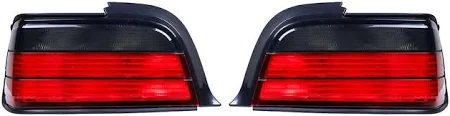 Bmw E36 Coupe Arka Stop Takımı - Füme 